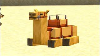 my first time seeing a minecraft camel