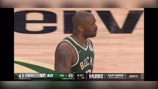 Kevin Durant and P.J Tucker Tense moment in Game 3 Bucks vs Nets
