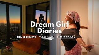 DREAM GIRL DIARIES self care vlog night routine healthy habits shower routine