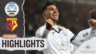 Swansea City v Watford  Extended Highlights