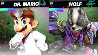 Super Smash Bros Ultimate Amiibo Fights 6pm Poll Dr Mario vs Wolf