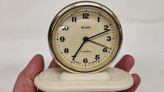 SLAVA будильник СССР. Alarm clock USSR. Äratuskell NSVL.