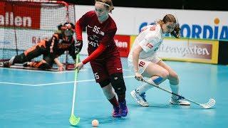 Highlights Womens U19 WFC 2018 -  Latvia vs. Russia Final B