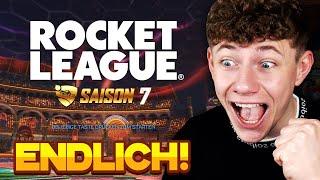 NEUE SEASON 7 IST DA  GOLDENE ITEMS ROCKET PASS & NEUE MAP  Rocket League deutsch