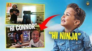 CONNOR MEETS NINJA HE ROASTS HIM IT FINALLY HAPPENED Fortnite Battle Royale