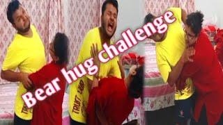 MOST REQUESTED VIDEO FRONT BEAR HUG CHALLENGED PART 2।। #mgfamily @DiyaNag