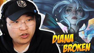 DIANA IN SET 12 MACHT 1V9  TFT Challenger