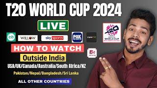 T20 World Cup 2024 Live Outside India - How to Watch T20 World Cup 2024 in Foreign Countries