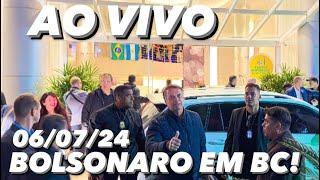 BOLSONARO em Balneário Camboriú AO VIVO Santa Catarina