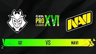 G2 vs. NaVi - Map 1 Dust2 - ESL Pro League Season 16 - Quarter-final