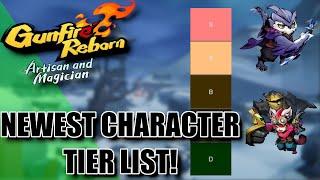 THE NEWEST GUNFIRE REBORN CHARACTER TIER LIST OWL AND PANDA