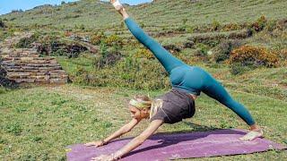 Yoga Flow For Stunning Leg Definition & Bliss  Boho Beautiful Yoga