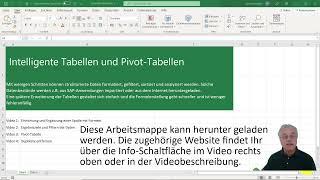 Video 1 von 5 Die Einrichtung von intelligenten Tabellen am Beispiel von Konrads Hitliste