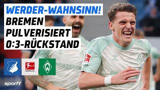 TSG 1899 Hoffenheim - SV Werder Bremen  Bundesliga Tore und Highlights 5. Spieltag