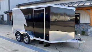 2021 Neo 7x12 NAMR Aluminum Enclosed Motorcycle Trailer