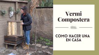 Vermicompostera hecha en casa