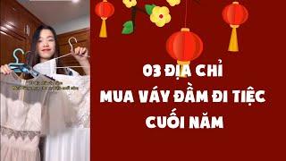 Top 3 địa chỉ mua váy đầm nữ tính cho tiệc cuối năm  Tê Linh #Shorts