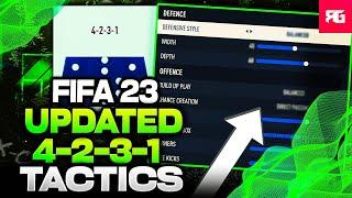 WHY these 4-2-3-1 are MUST USE in FIFA 23 Best 4222 Custom TacticsInstructions In FIFA 23