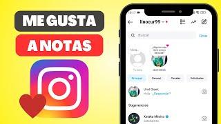 Cómo Dar ME GUSTA a las NOTAS en Instagram Guía Completa