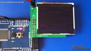 Nokia E73 QVGA TFT on the Arduino Mega