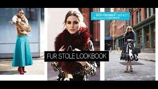 Fur Stole  How to Style Lookbook