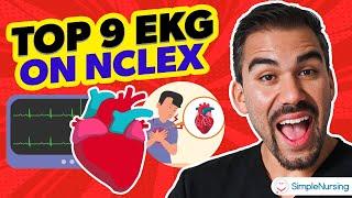 EKG Rhythms  Top Tested NCLEX Review  How To Interpret
