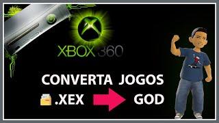 Como converter um jogo XEX para GOD e instalar no Xbox 360 RGH