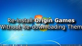 How To Move Origin Games To Another PC Without Redownloading