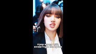 Kpop songs with swearing #kpop #shorts