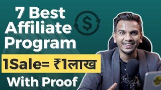 7 Best High Paying Affiliate Programs  Earn $1700 Per Sale  Affiliate Marketing 2023