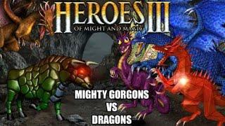 Mighty Gorgons vs Neutral Dragons