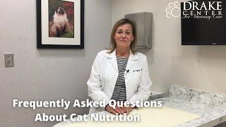 Frequently Asked Questions About Cat Nutrition