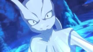 Mega Charizard X vs Mewtwo You say run goes with Everything Pokemon Origins