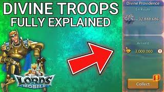 What Are DIVINE TROOPS? Fully Explained - Lords Mobile