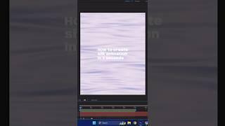 Silk animation in 3 seconds. After Effects Tutorial #aftereffctstuturial #learnaftereffects