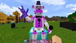 REAL FIVE NIGHTS AT FREDDYS SISTER LOCATION MOD remastered in Minecraft PE