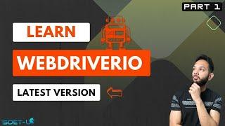 WebdriverIO Tutorial Prepare for your next interview  Part 1