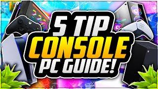 5 ULTIMATE Tips for Console to PC Gamers  How To Get Into PC Gaming SIMPLE GUIDE