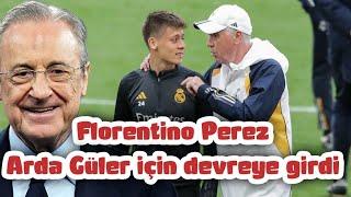  Real Madrid başkanı Florentino Perez Arda Güler için devreye girdi #realmadrid