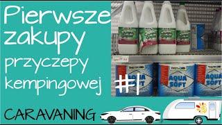 005 Przyczepa Kempingowa Zakupy cz.1 #Hcamp #Caravaning Wyposażenie do campervana Kamper zakupy