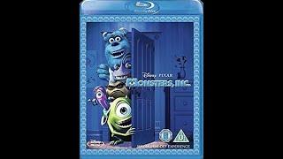 Monsters Inc. UK Blu-ray Menu Walkthrough 2009 Disc 1