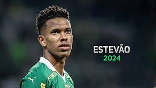 Estevão Willian 2024 ● Palmeiras ► Crazy Dribbling Skills Goals & Assists  HD