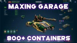 Tanki Online -  Opening 800+ Containers & Maxing Whole Garage Except Titan   MM Highlights