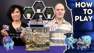 Castle Up - How to Play Board Game. With Stella and Tarrant