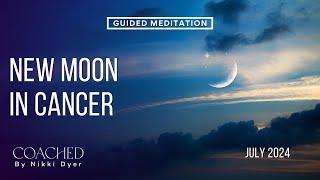 New Moon Meditation JULY 2024  GUIDED MEDITATION