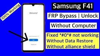 Samsung F41 Frp bypass Android 12  F41 Unlock Google Account Lock  Without Data Restore