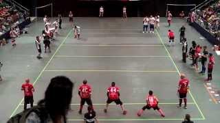 Canada vs USA - Mens Final  Dodgeball World Championship 2014  2nd Half