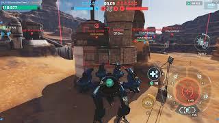 War Robots  Domination What The Hell Happen Teammate Lazy To Capture Beacon