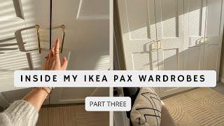 VLOG INSIDE MY IKEA PAX WARDROBES STYLING MY NEW DRESSING ROOM PART THREE Katie Peake