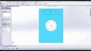Работа в SolidWorks. Построение 3D моделей простейшими операциями. 3 урок